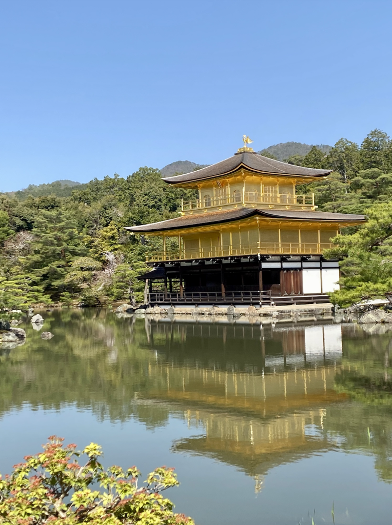 The iconic Kinkakuji